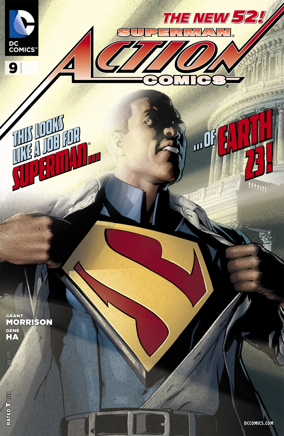 Action Comics #9 (DC, 2012 — Cover A) cover